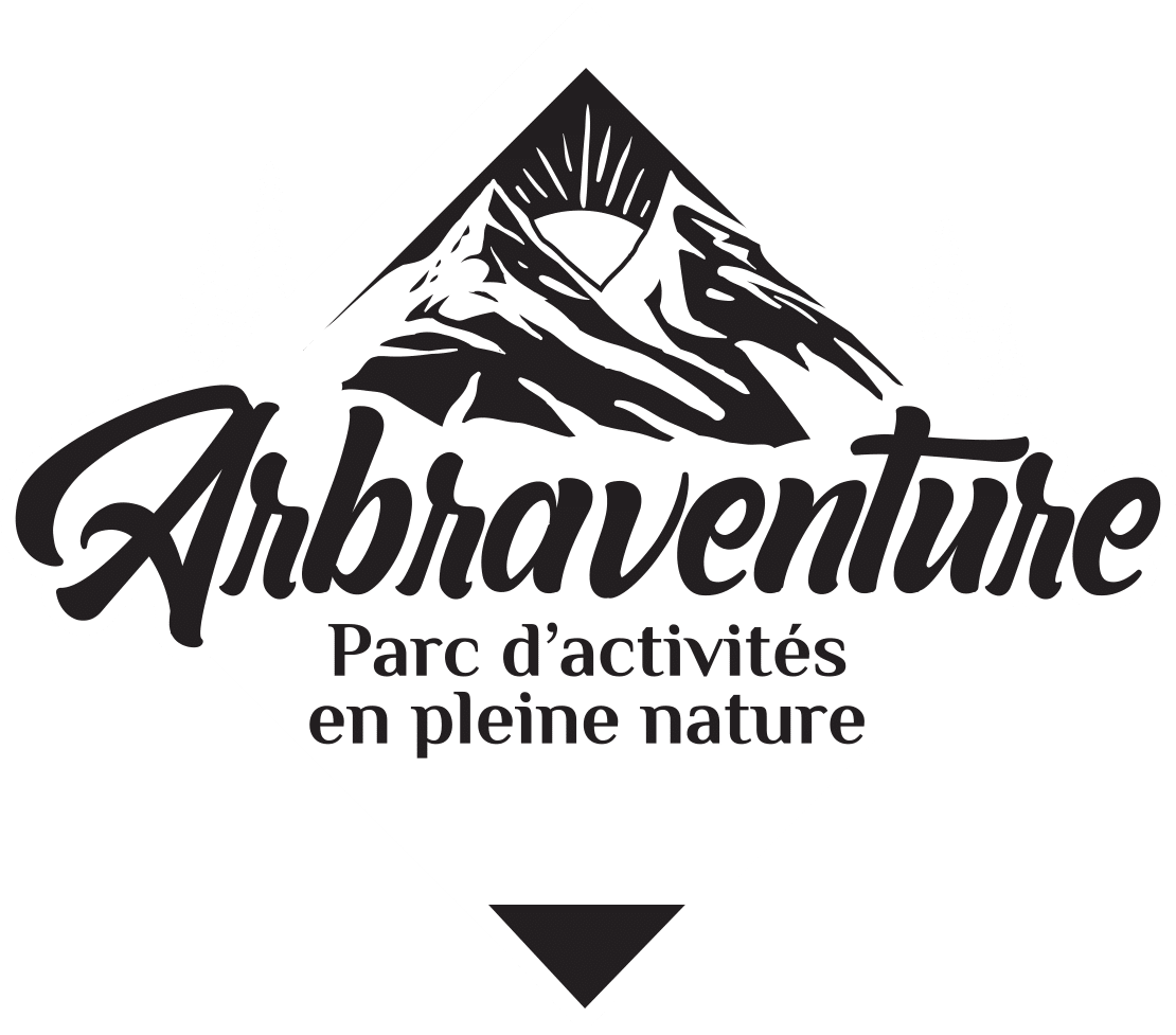 logo 1 NB fond noir arbraventure05